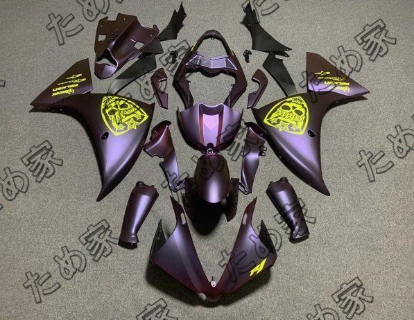 04 完全なオートバイの外装部品セット適応モデルヤマハR1 09-14年 ボディワーク完璧な品質 外装は全車 全車両ガード 全車板 10色選択拍卖