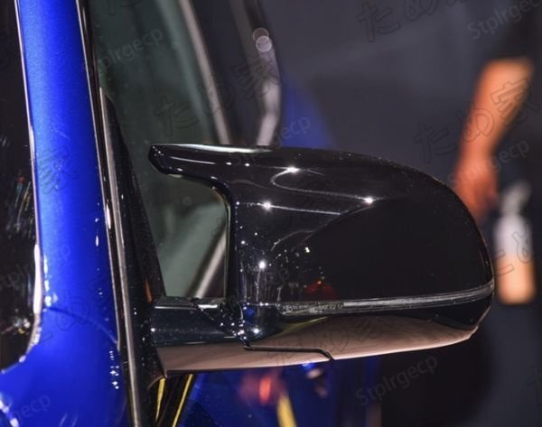 ドアミラーカバー 左右 ペア ブラック リア ビュー ミラー BMW Xシリーズ X3 X4 X5 X6 F15 F16 F25 F26拍卖