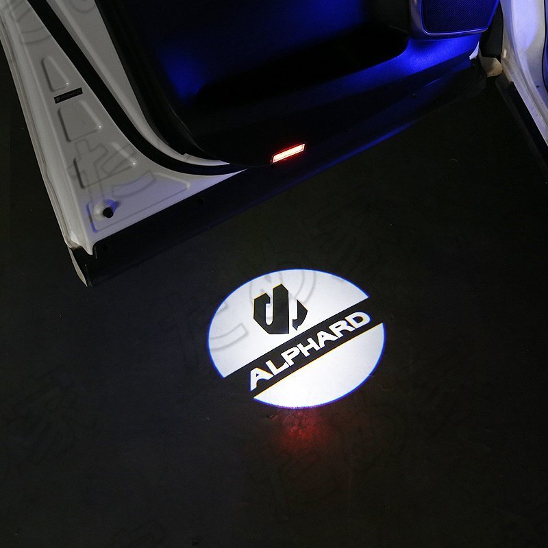 15-23年 エルファード ドアウェルカムランプ ALPHARD/VELLFIRE 30系 ドアアクスプロジェクションライト拍卖