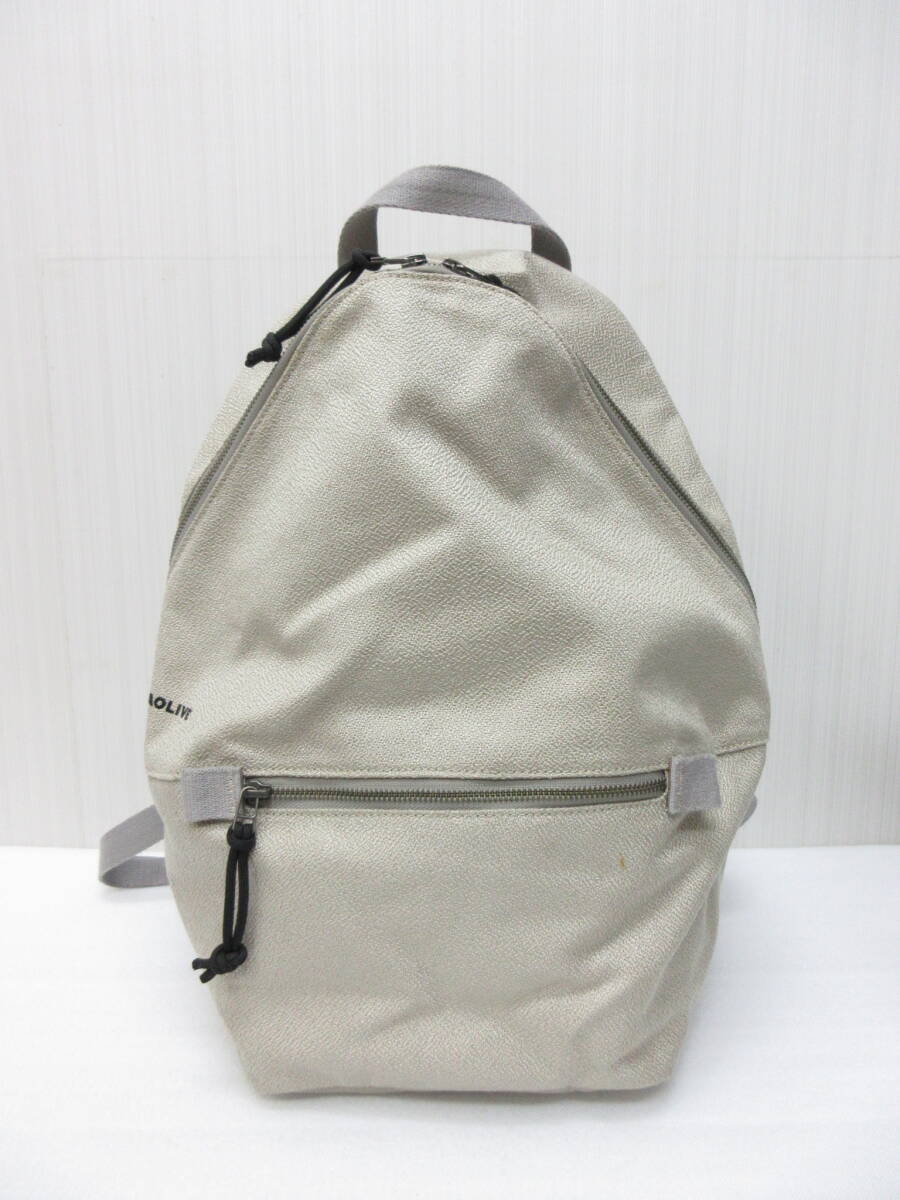 11/ ULTRAOLIVE ウルトラオリーブ リュックサック バックパック グレー ベージュ a拍卖