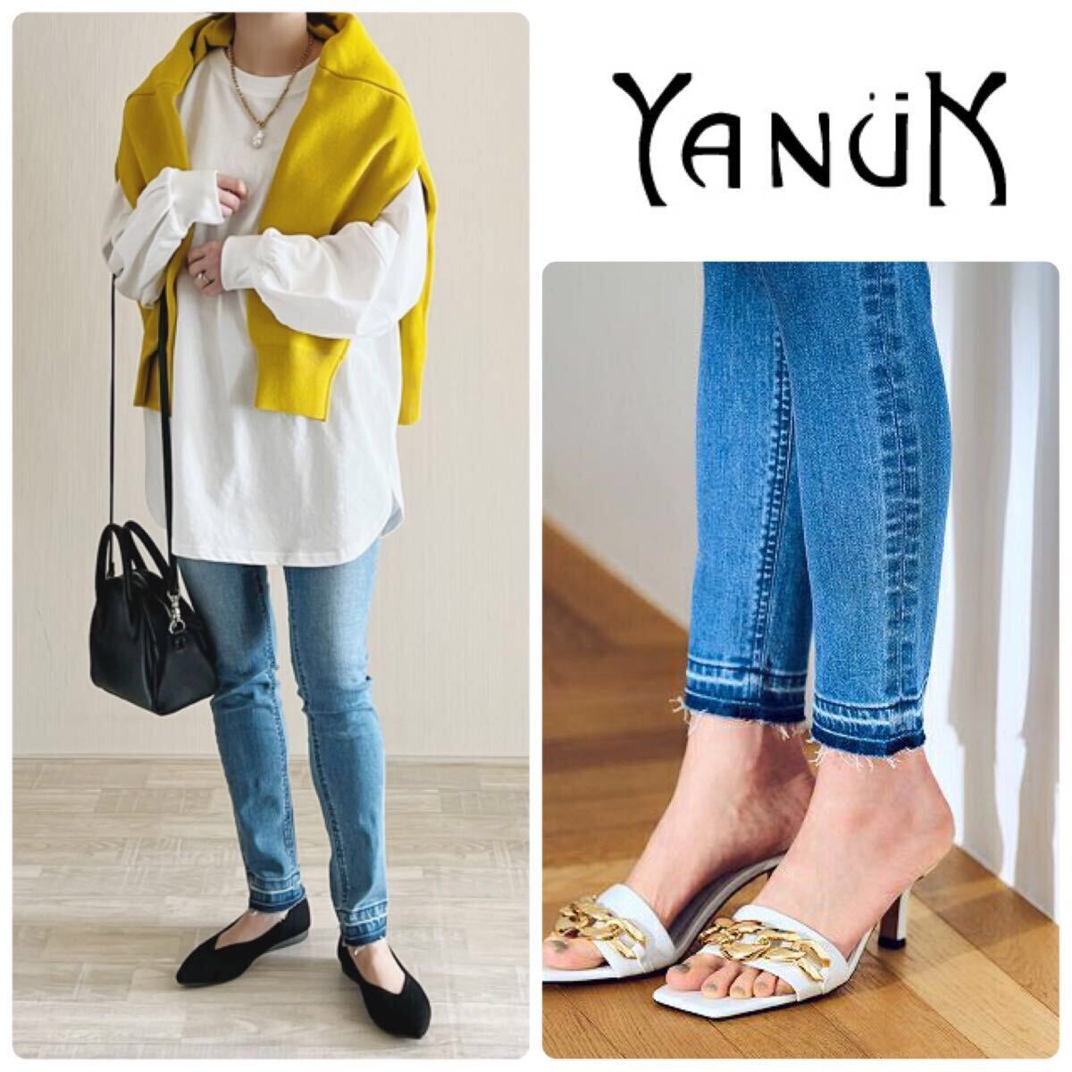 27500円☆ヤヌーク NEW PATRICIA デニム 新品 希少21サイズXXS カラーWSX拍卖