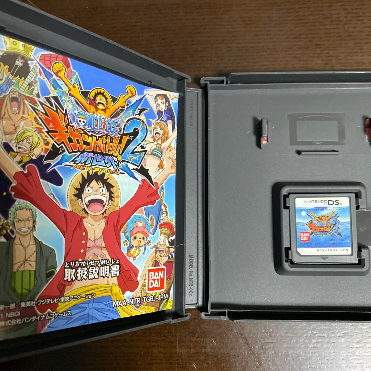 ONE PIECEワンピース ギガントバトル新世界2 A DSソフト 任天堂拍卖