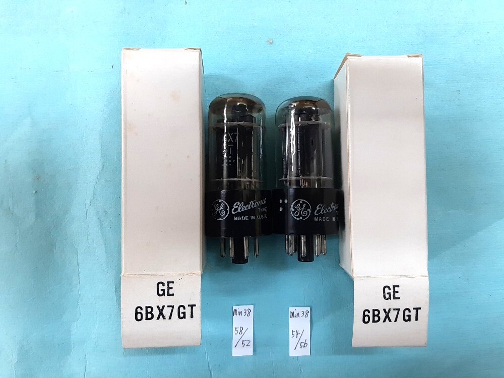 即決あり■6BX7GT GE 中古品 2本組拍卖