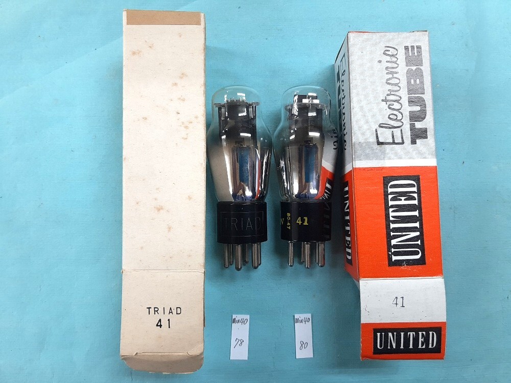 即決あり■41 United Electron 1本+TRIAD 刻印 1本拍卖