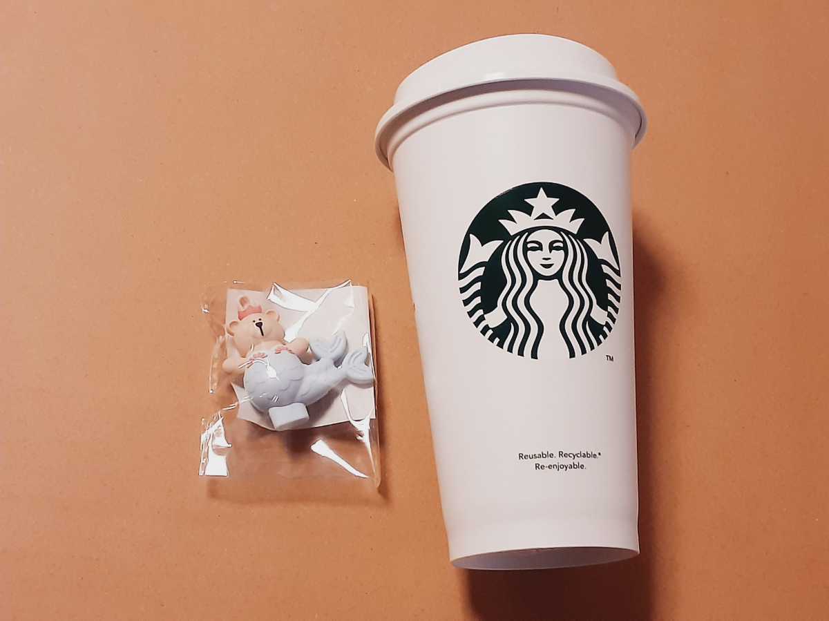スターバックス リユーザブルカップ アニバーサリー 2022 ベアリスタ キャップ STARBUCKS スタバ拍卖
