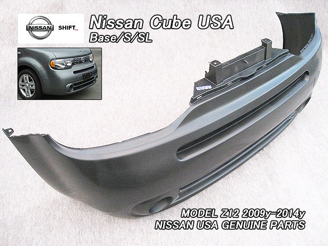 キューブZ12【NISSAN】ニッサンCUBE純正フロントUSバンパー(BASE.S.SLグレード)/USDM北米仕様USA大型フェイシア米国バンパーカバー海外拍卖
