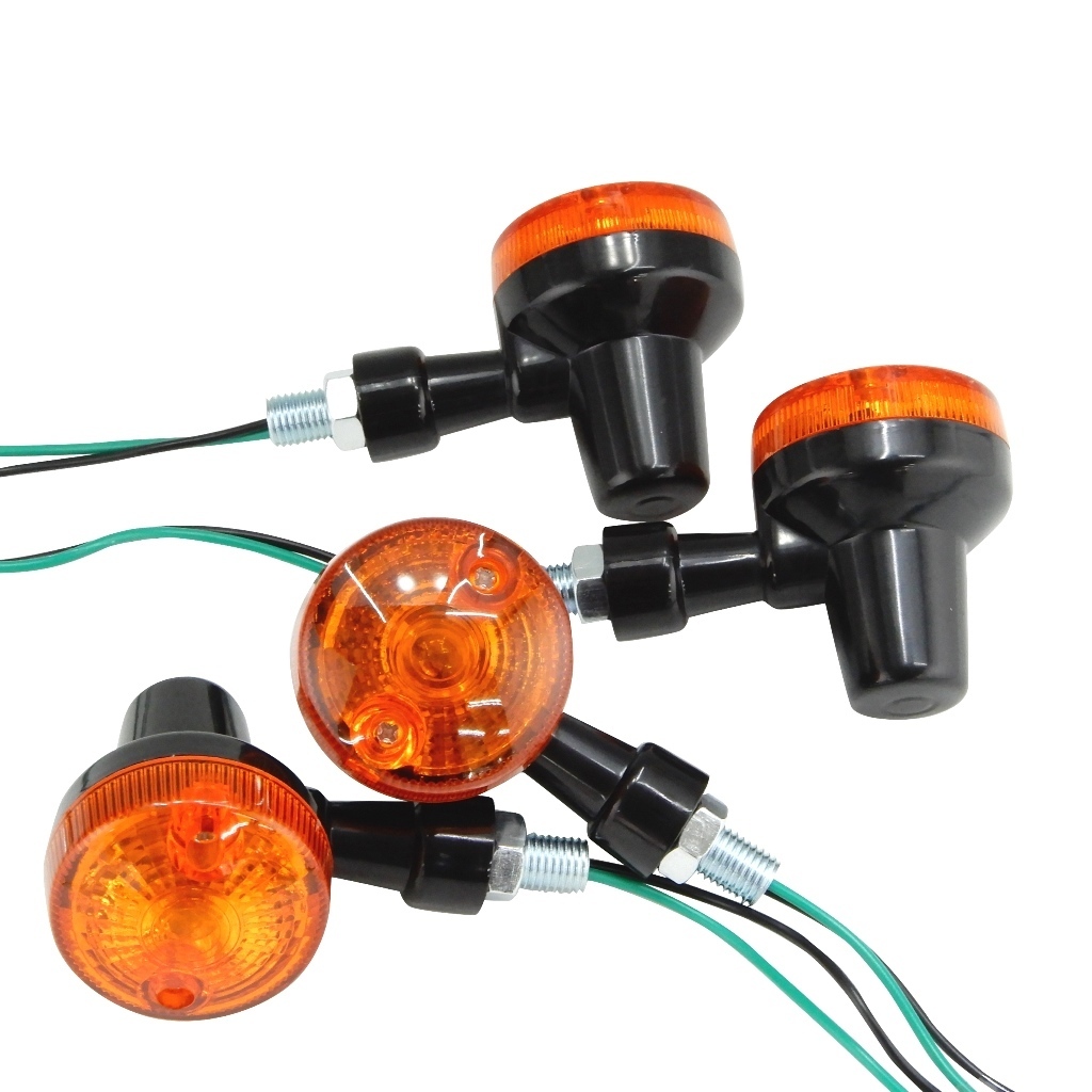 GS ミニ ウインカー ブラック(オレンジ)-ホンダ シャドウ,ダックス,ST50,エイプ,ズーマー,モンキー,ゴリラ,DAX拍卖