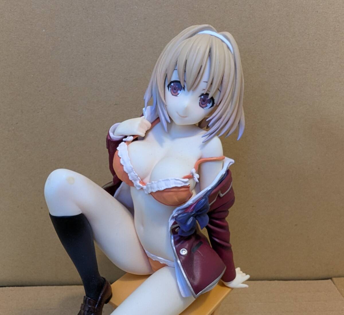 ジャンク 1/7フィギュア 櫛田桔梗 お着替え中Ver.  ようこそ実力至上主義の教室へ KADOKAWA拍卖