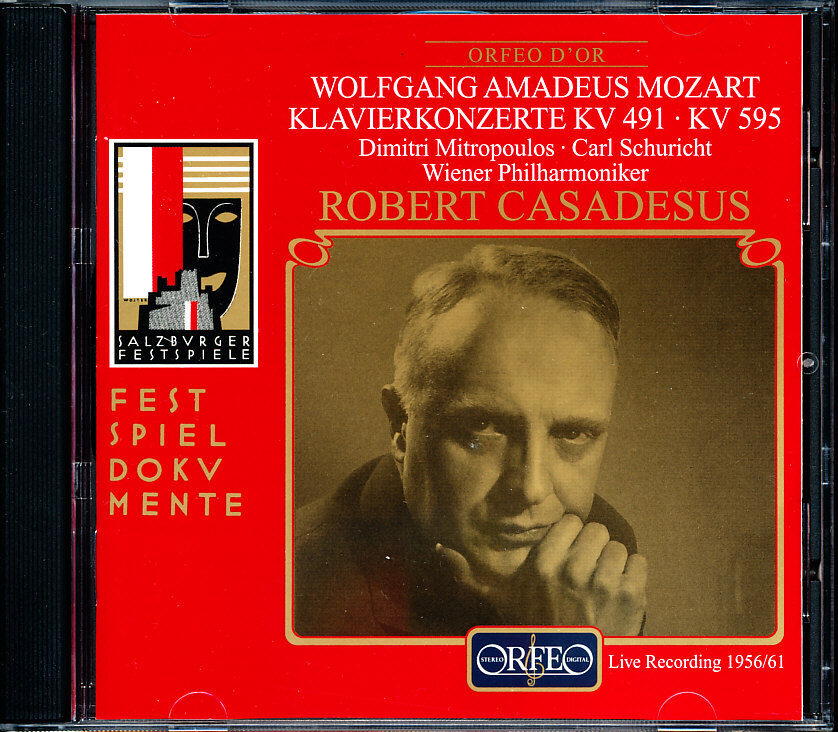 ORFEO ロベール・カサドシュ/Robert Casadesus - モーツァルト:ピアノ協奏曲第24番&第27番 4枚同梱可能 a10B00004W4K9拍卖