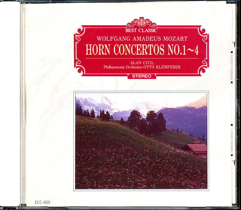 アラン・シヴィル/Alan Civil - モーツァルト:ホルン協奏曲集 日本語解説書付属 4枚同梱可能 f4n拍卖
