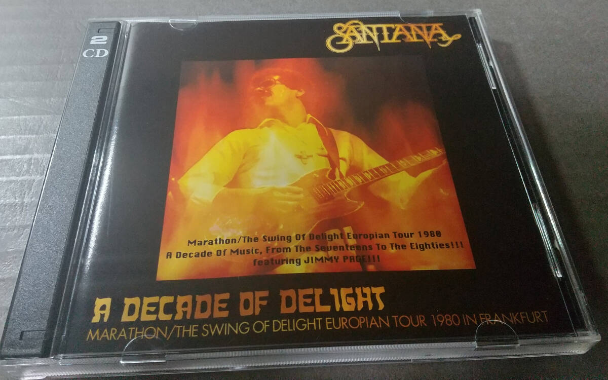 SANTANA 「A DECADE OF DELIGHT」(2CD)拍卖
