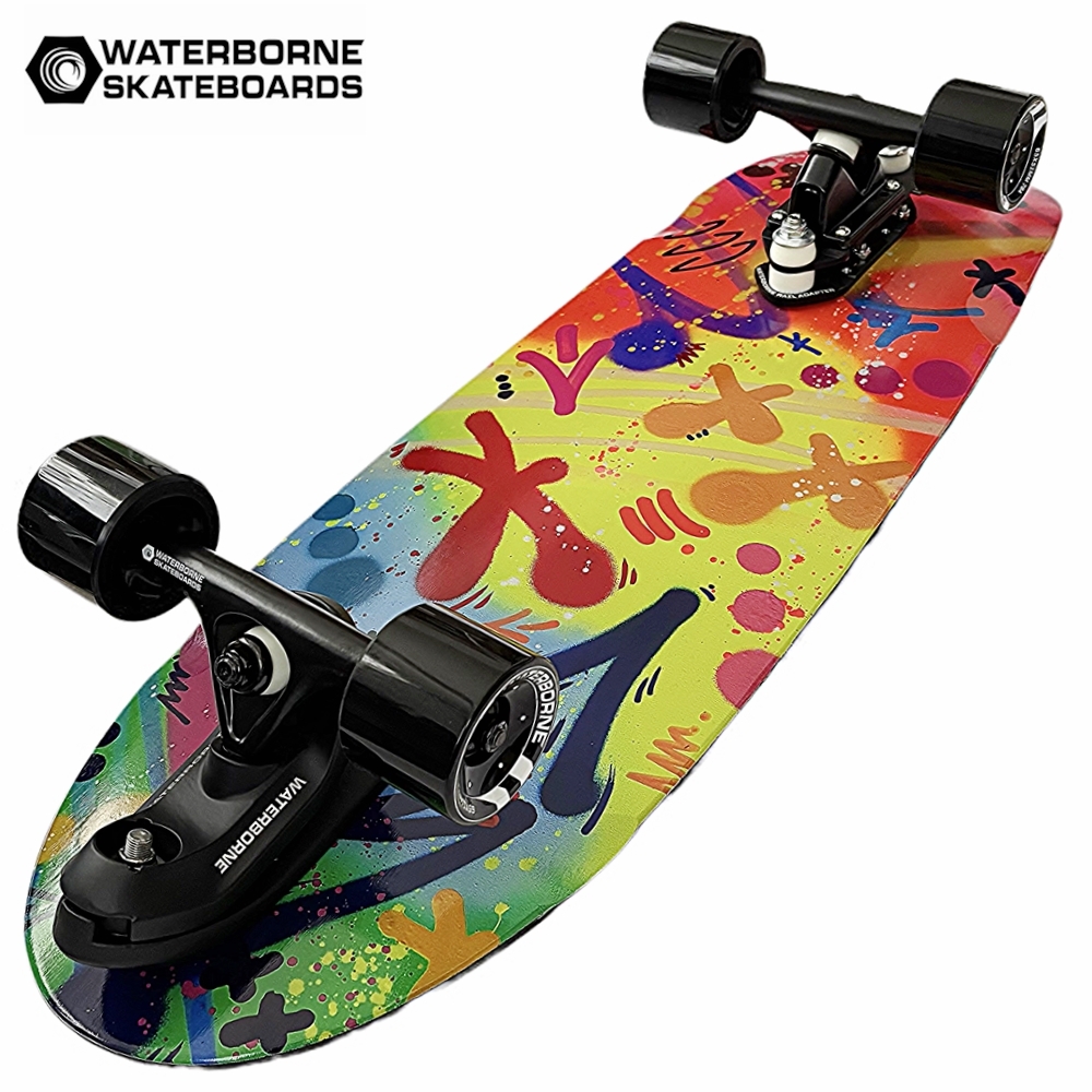 日本初上陸 ウォーターボーン アーティストシリーズ ロングボード タウルス 32インチ DREAM TAURUS Flow Glide サーフスケート 拍卖