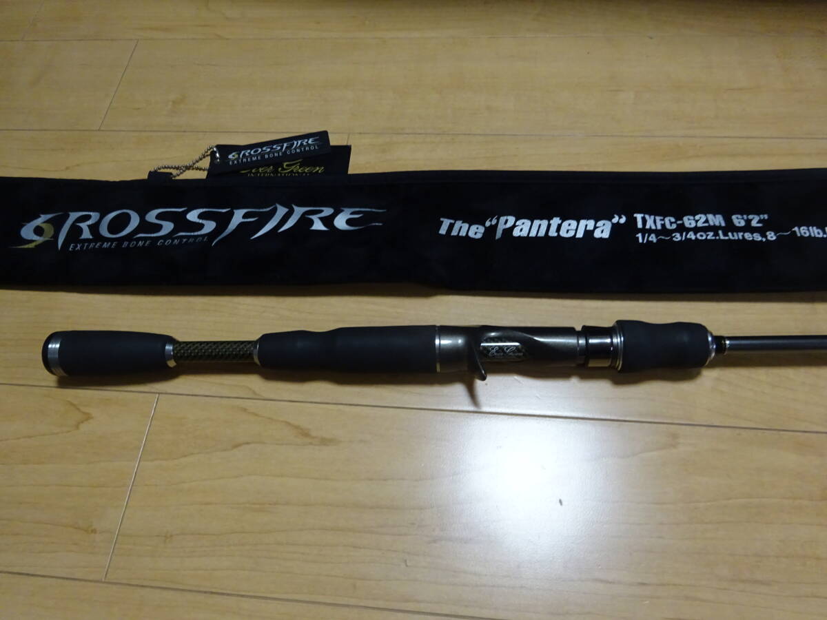 超美品 エバーグリーン コンバットスティック テムジン クロスファイア パンテラ TXFC-62M拍卖