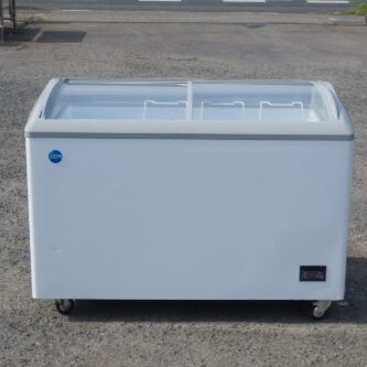 (条件付配送)(個人宛×)2022年製 JCM JCMCS-220L 無風 クローズド 冷凍 ショーケース W1206D694H850mm 240L 100V 69kg LED照明拍卖