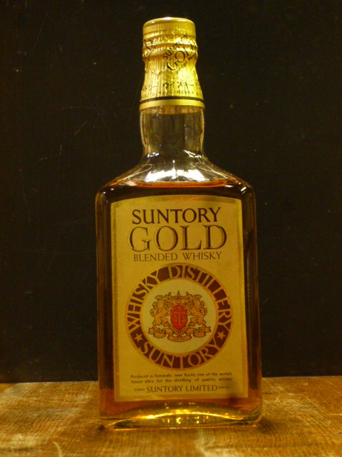 1級 SUNTORY「GOLD」中之島時代1963~71年 1960年代以前蒸留山崎蒸留所モルト 720ml 42% サントリー ゴールド 終売 SUN GOLD中-0331-A拍卖