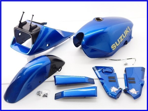 ★ 《W6》良品♪GSX1100S カタナ 純正 外装set♪タンク/アッパーカウル/アッパーロアカバー/サイドカバー/フロントフェンダー♪GSX750S拍卖