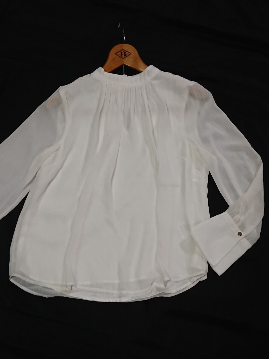 ◎H&M◆長袖ブラウス◆オフホワイト◆レディースSくらい◆美品◆上品きれいめ拍卖