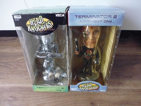 2体セット NECA ターミネーター2 ヘッドノッカーズ HEAD KNOCKERS TERMINATOR2 JUDGMENT DAY ネカ ジャッジメントデイ拍卖