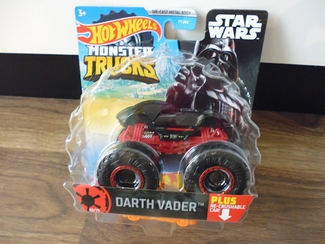 ホットウィール スターウォーズ ダース・ベイダー モンスタートラック ミニカー STARWARS HOTWHEELS ホットホイール拍卖