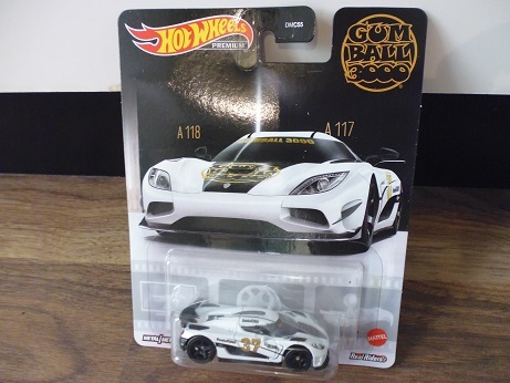 ホットウィール ケーニセグ アゲーラ R GUM BALL 3000 KOENISEGG AGERA ガムボール拍卖