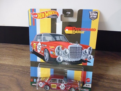 ホットウィール ドイチュランドデザイン メルセデス・ベンツ 300 SEL 6.8 AMG MERCEDES-BENZ カーカルチャー ホットホイール拍卖