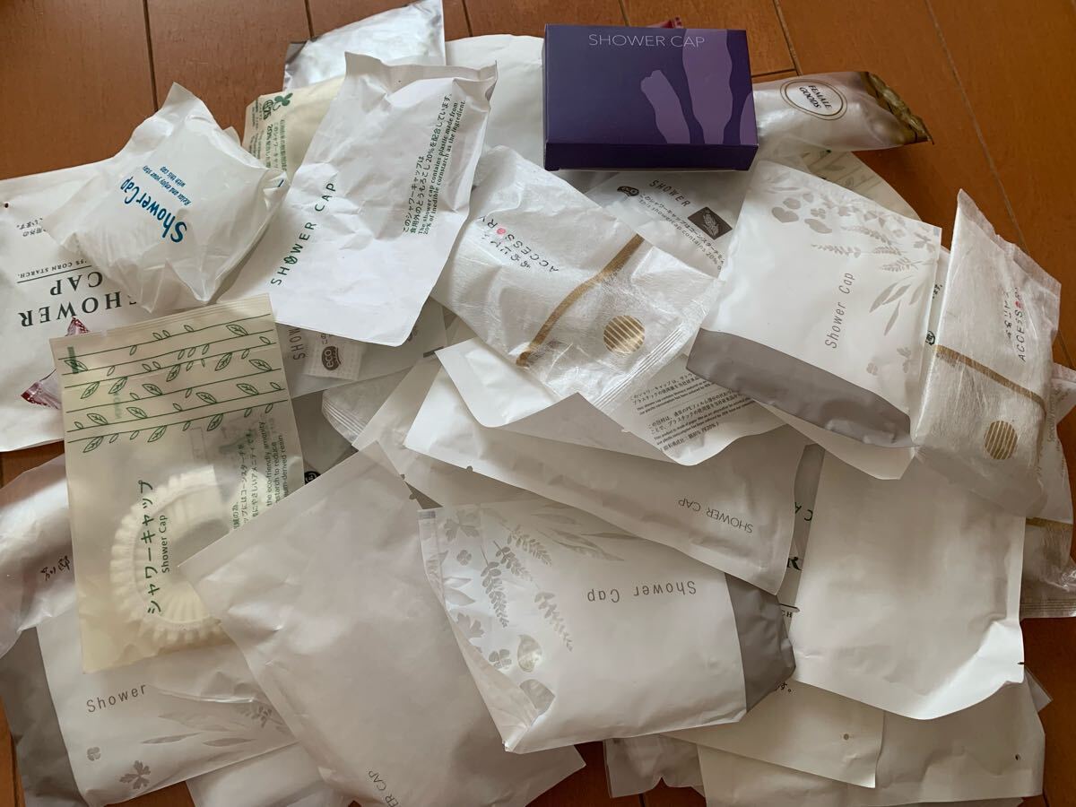 ★使い捨てシャワーキャップ★50個セット拍卖