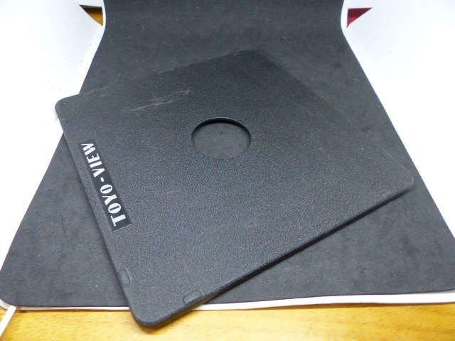 TOYO-VIEW 159×159 レンズボード 中穴34.5㎜ 美品拍卖