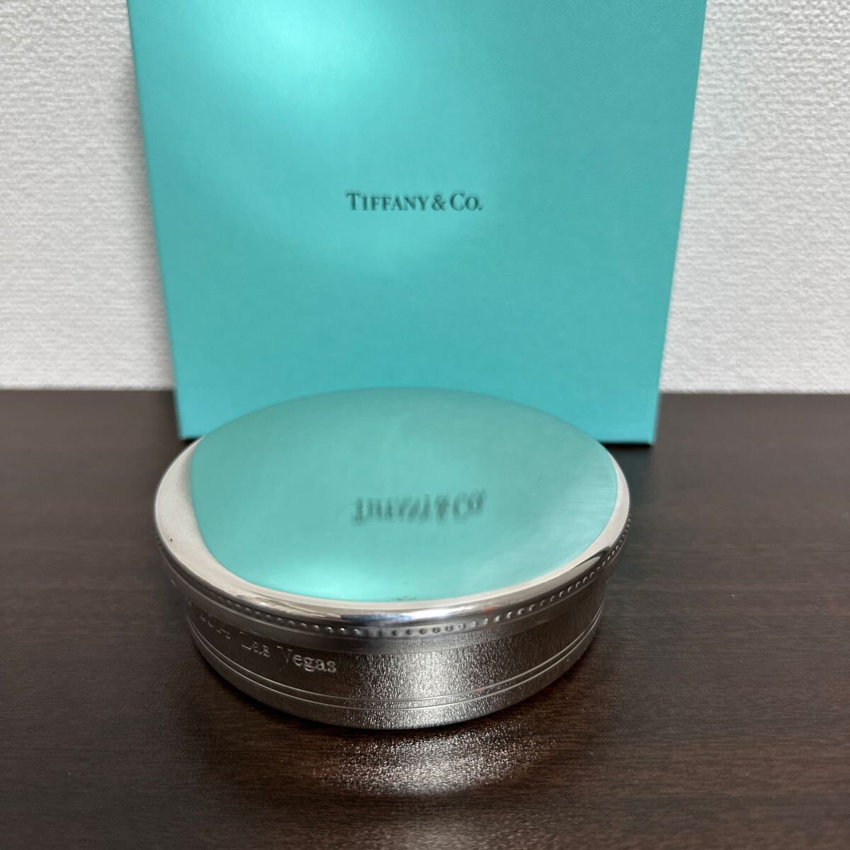 【美品】Tiffany&Co. ティファニー 小物入れ シルバー インテリア拍卖