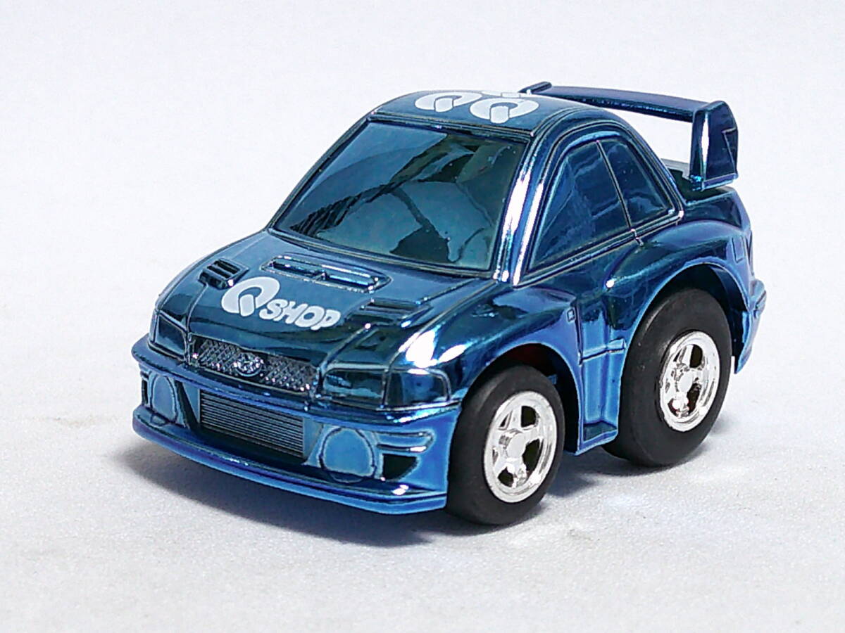 チョロ Q (青) スバル インプレッサ <ルース> Choro Q 2001 Q ショップ スペシャル拍卖