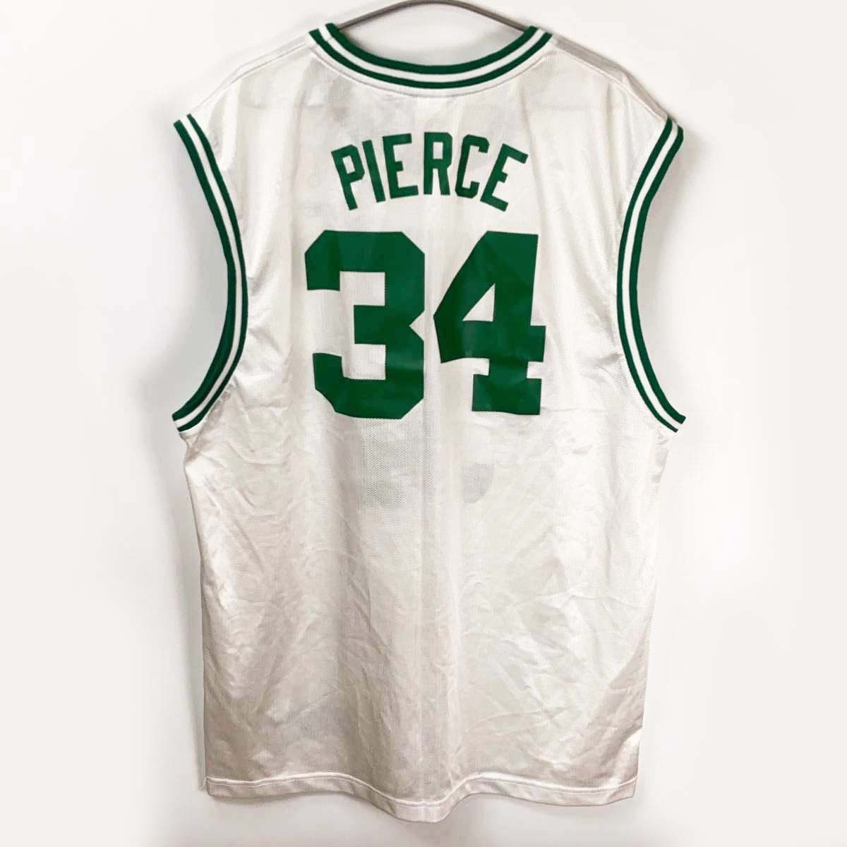 【中古】リーボック NBA CELTICS ボストン セルティックス ユニフォーム #34 PIERCE ポール ピアース XL メンズ Reebok ジャージ拍卖