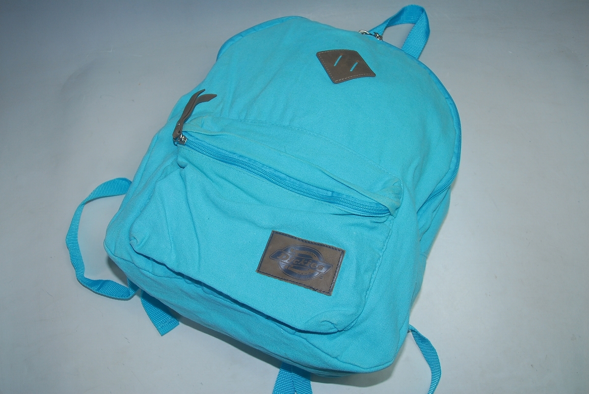 DSC5935/早い者勝ち!衝撃の最終価格!他でも出品中!Dickies★青/こだわりの逸品!傑作ベストセラー!リュック・バッグパック拍卖