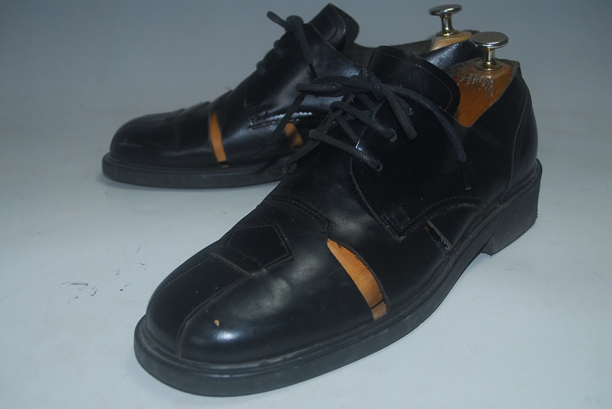 ATX1671/最終価格!他のサイトでも出品中!早い者勝ち!ASPIRE/黒/良品/25㎝/US/ロー/圧巻の存在感!注目の1足!ビジネス/シューズ拍卖