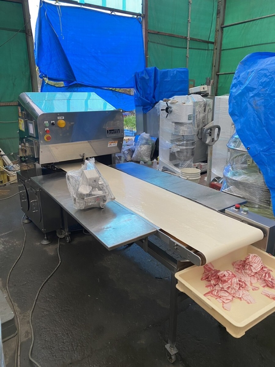 南常JUPITER ジュピター 高性能スライサー NUS-300 |コンベヤセット|食肉・焼肉スライサー|動作確認済|業務用|なんつね拍卖