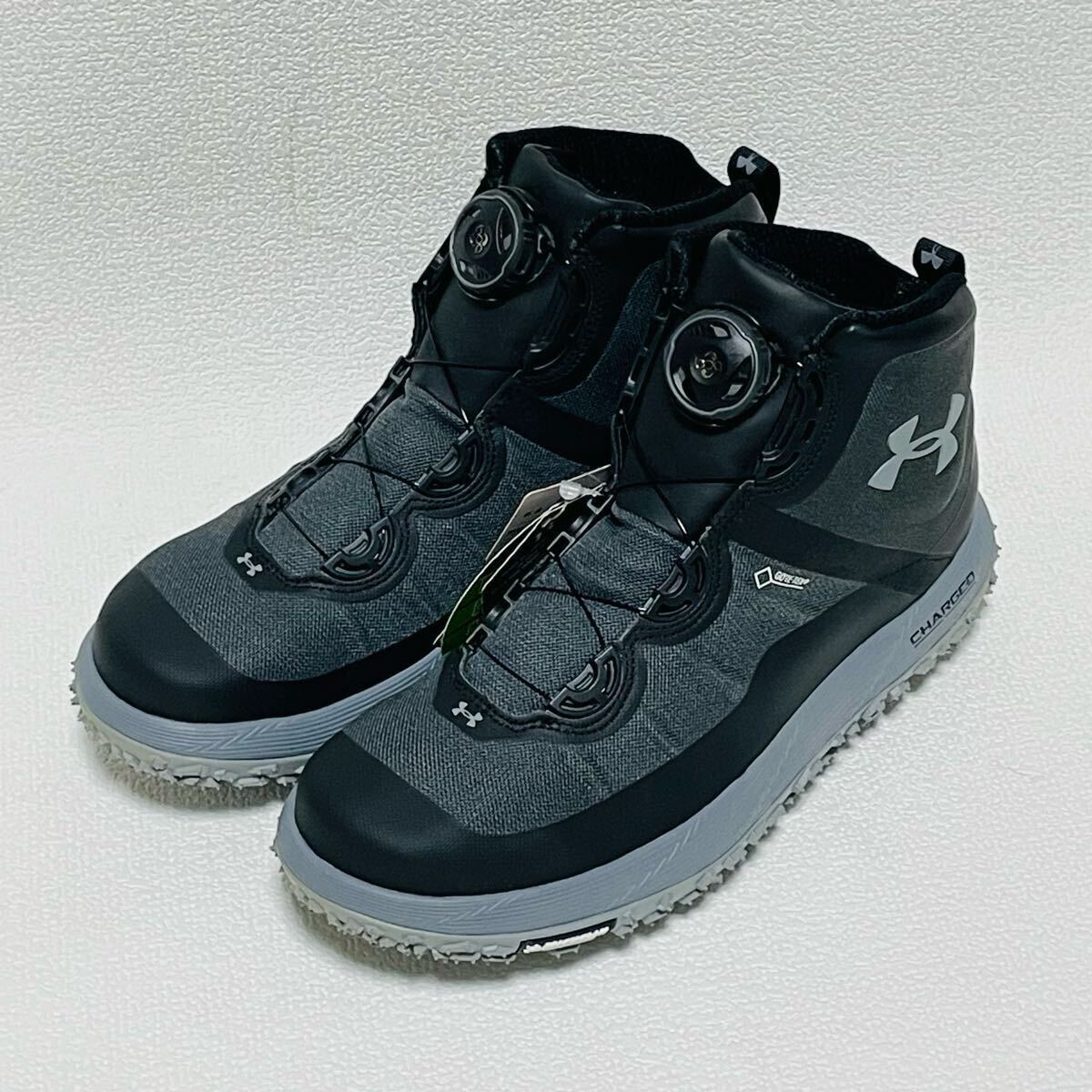 UNDER ARMOUR アンダーアーマー FAT TIRE GTX ファットタイヤ スニーカー グレー 28.5cm拍卖