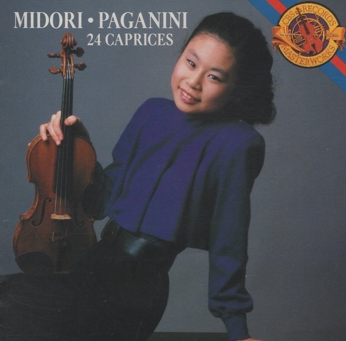 パガニーニ:24のカプリース(奇想曲) Op.1 / 五嶋みどり(vn) / 1988年録音 / CBS/SONY / CSCR-8058拍卖