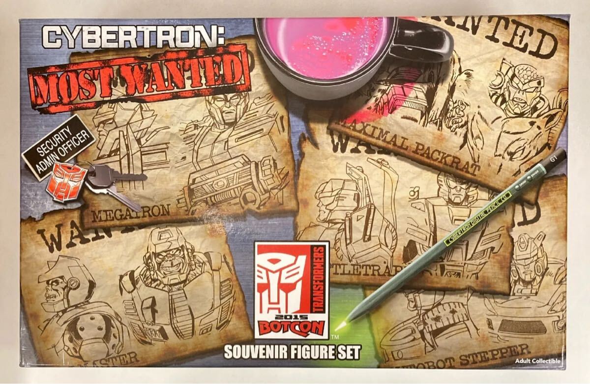 Botcon 2015 トランスフォーマー ボットコン2015 ボックス box バトルトラップ ステッパー メガトロン オイルマスター パックラット拍卖