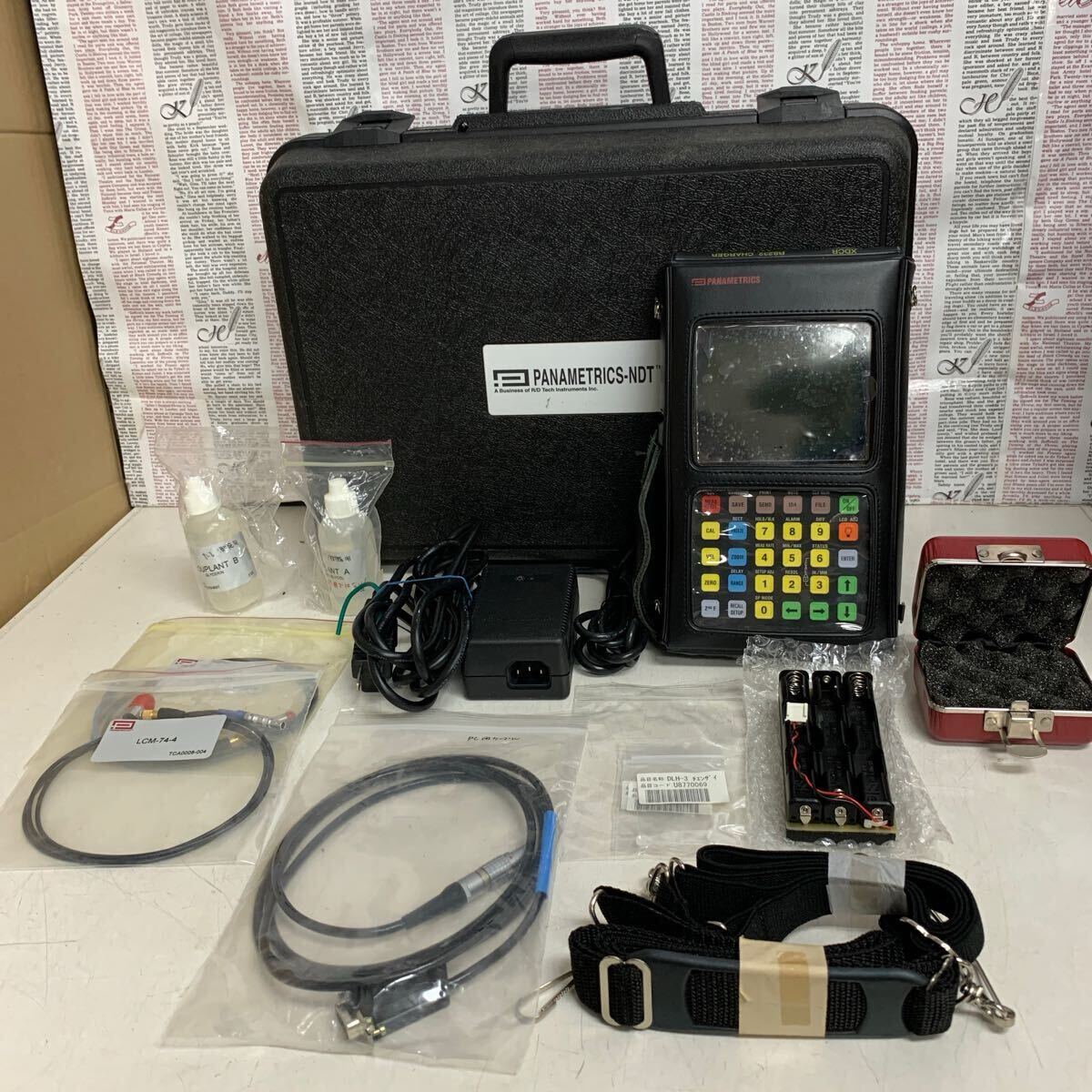 F211 Olympus/オリンパス Panametrics MODEL25DL-PLUS 超音波厚さ計 PLUS パナメトリクス/通電OK 画面やけ 動作未確認 ジャンク品拍卖