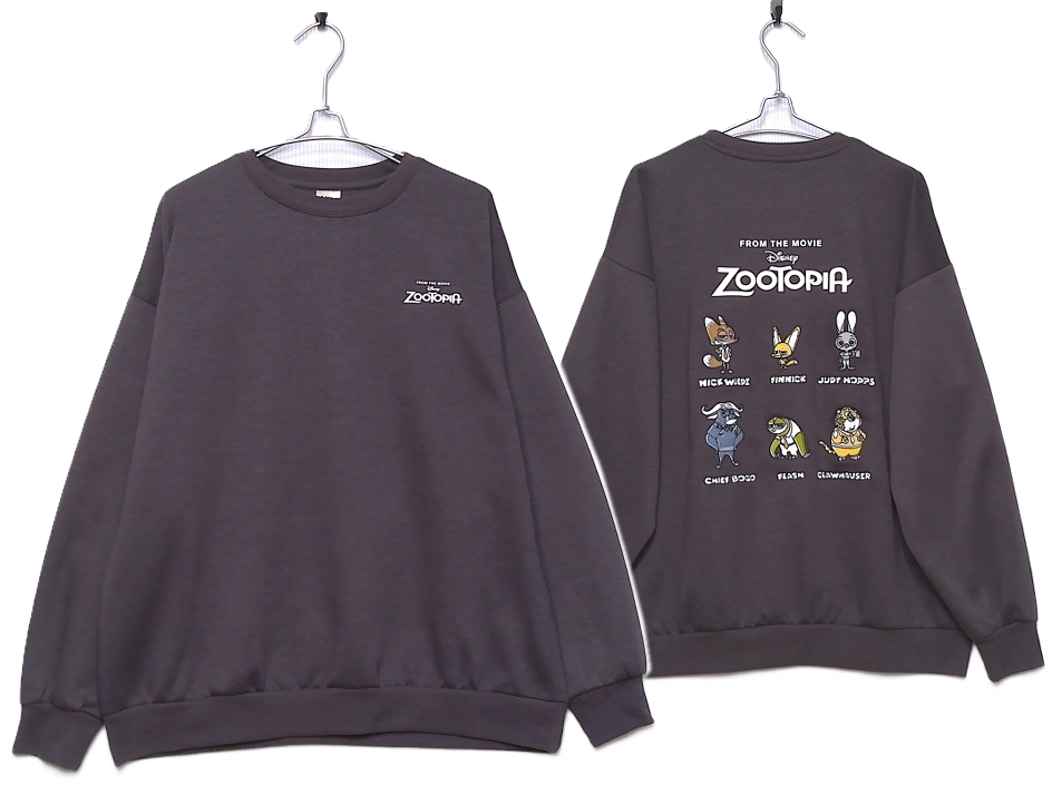 即決■★ズートピア × LITTLE POLPA★■トレーナー:SIZE=3L拍卖