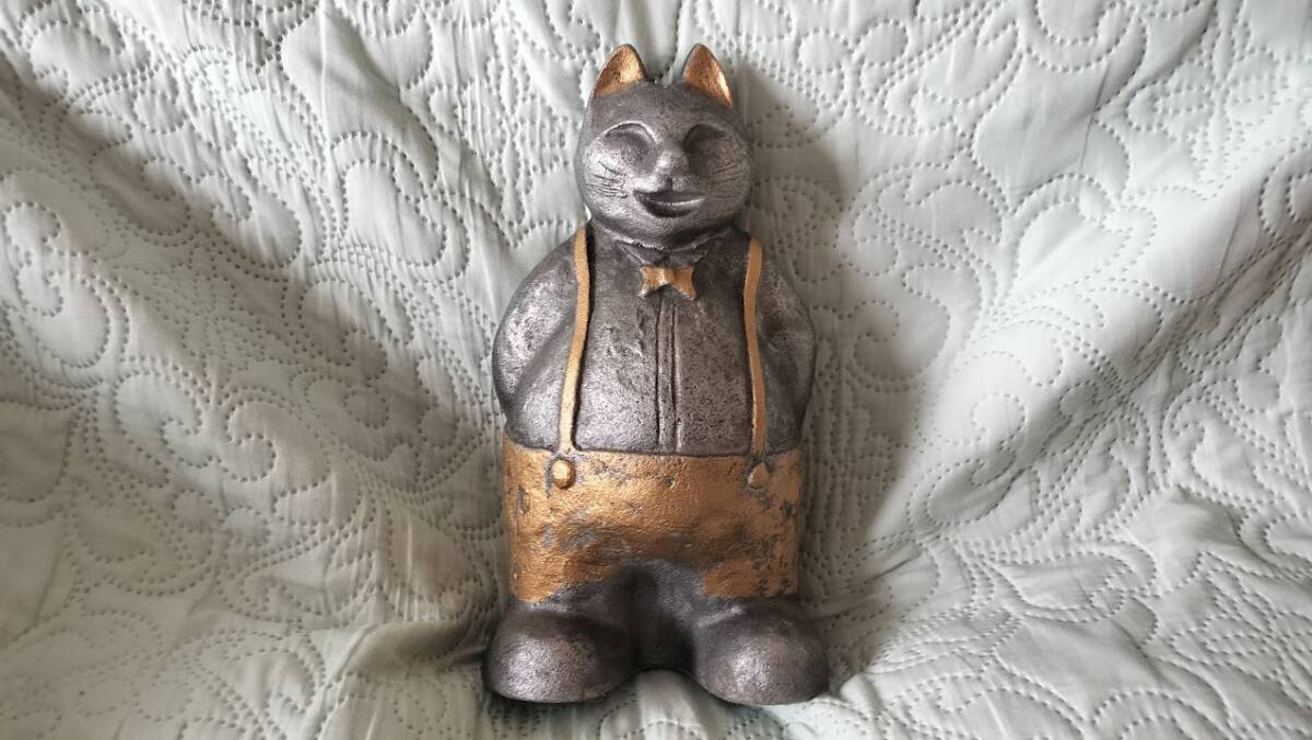 南部鉄器 猫置物 バオバオ拍卖