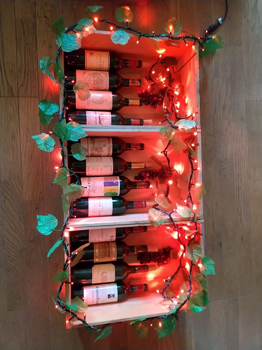 イルミネーション 葡萄 グレープイルミネーションライト レッド 赤 ぶどう ブドウ ワイン拍卖