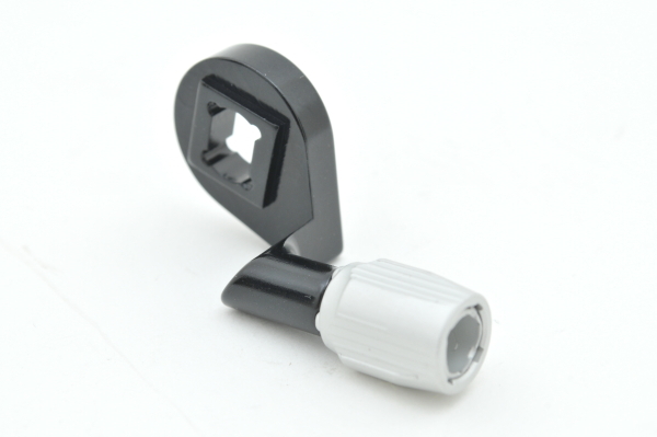 ディズナ Dixna レバーコラムマウント Wレバーアジャスター付直付台座 フロントディレイラー左用 純正パーツ ブラック 未使用品 送料140円拍卖