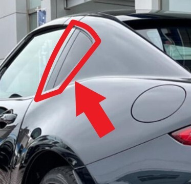 新品未使用 純正 マツダ ロードスター ND 2017/11- ハードトップ デッキ ガーニッシュ 外側 左右セット サイド 外装 M0260-1拍卖