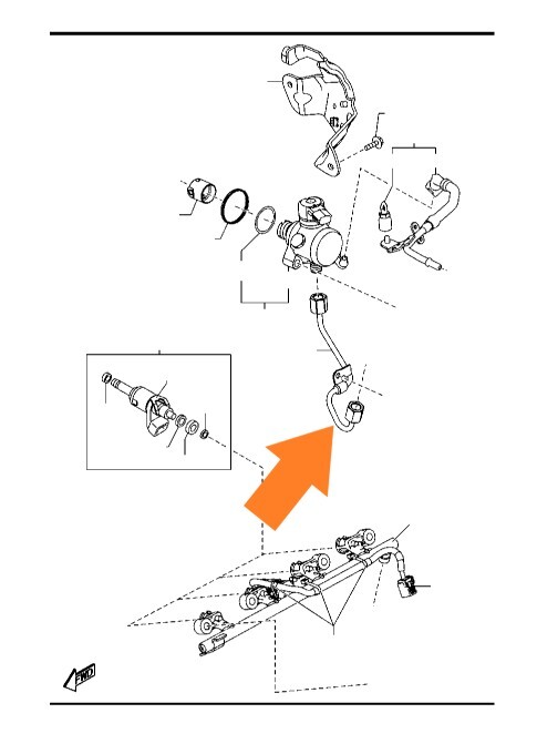 マツダ ロードスター ND 未使用 純正 2015/05- 燃料パイプ フューエルパイプ ガソリン M0148-2拍卖