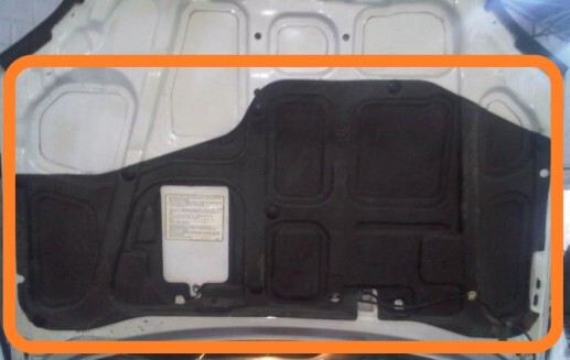 ホンダ シビックフェリオ 後期 EK5 未使用 純正 フード ボンネット インシュレーター フロント クッション ラバー H1031-2拍卖