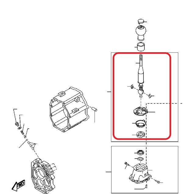 新品未使用 純正 マツダ ロードスター ND 6MT 2015/05- シフトレバー チェンジレバー フロアシフト シフター M0155-1拍卖