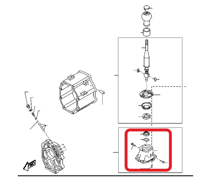 新品未使用 純正 マツダ ロードスター ND 6MT 2015/05- シフトレバー ケース チェンジ フロアシフト シフター M0156-1拍卖
