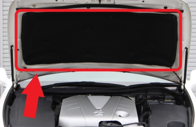 新品未使用 純正 レクサス GS350/430/460 GRS/URSUZS190 フードインシュレーター クリップ セット ボンネット ラバー L0124-1拍卖