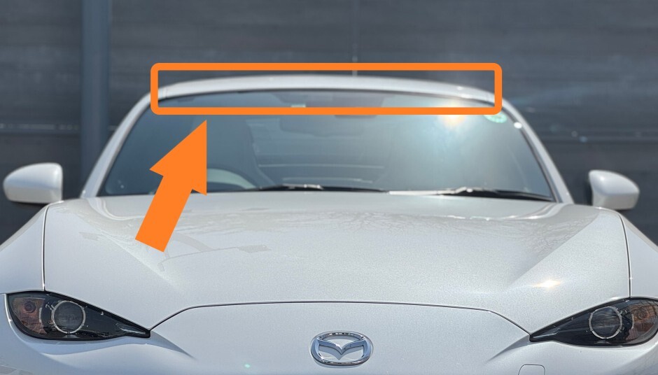 【色選択可】 マツダ ロードスター ND ハードトップ RF 新品 純正 カウル ガーニッシュ フロントガラス ガーニッシュ カウリング M0213-2拍卖