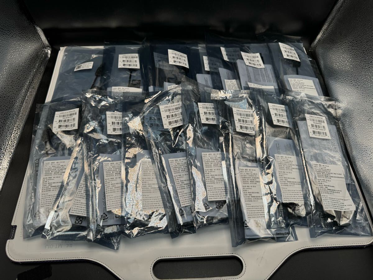 S3028) 未使用 Dell USB3.0 to RJ45 変換アダプターModel:DBJBCBC064Z 17個セット(午1)拍卖