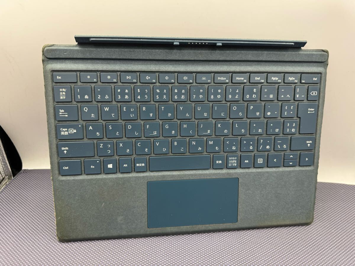 S3036) Microsoft Surface Pro マイクロソフト 純正キーボード Model:1725 タイプカバー 日本語キーボード拍卖